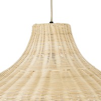 GLOBOSTAR® AFURU 01828 Boho Κρεμαστό Φωτιστικό Οροφής με Ντουί 1 x E27 AC 220-240V IP20 - Μπεζ - Μ60 x Π60 x Υ40cm