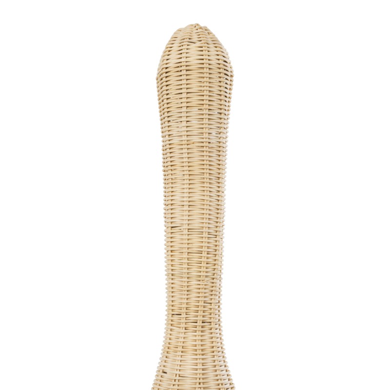 GLOBOSTAR® PARADIS 01843 Boho Επιδαπέδιο Φωτιστικό με Ντουί 1 x E27 AC 220-240V IP20 - Μπεζ - Μ30 x Π30 x Υ100cm