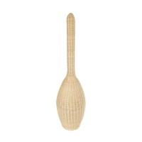 GLOBOSTAR® PARADIS 01845 Boho Επιδαπέδιο Φωτιστικό με Ντουί 1 x E27 AC 220-240V IP20 - Μπεζ - Μ40 x Π40 x Υ150cm