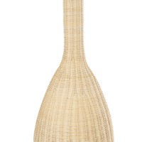 GLOBOSTAR® PARADIS 01845 Boho Επιδαπέδιο Φωτιστικό με Ντουί 1 x E27 AC 220-240V IP20 - Μπεζ - Μ40 x Π40 x Υ150cm