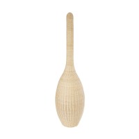GLOBOSTAR® PARADIS 01846 Boho Επιδαπέδιο Φωτιστικό με Ντουί 1 x E27 AC 220-240V IP20 - Μπεζ - Μ50 x Π50 x Υ180cm