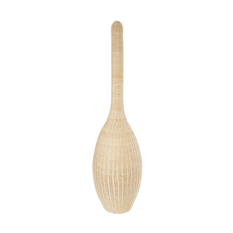 GLOBOSTAR® PARADIS 01846 Boho Επιδαπέδιο Φωτιστικό με Ντουί 1 x E27 AC 220-240V IP20 - Μπεζ - Μ50 x Π50 x Υ180cm