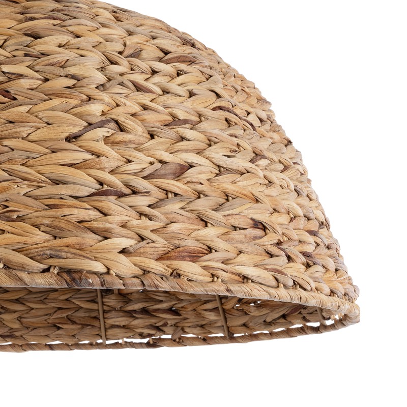 GLOBOSTAR® MANGATA 01847 Boho Κρεμαστό Φωτιστικό Οροφής με Ντουί 1 x E27 AC 220-240V IP20 - Μπεζ - Μ60 x Π60 x Υ28cm