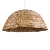 GLOBOSTAR® MANGATA 01848 Boho Κρεμαστό Φωτιστικό Οροφής με Ντουί 1 x E27 AC 220-240V IP20 - Καφέ - Μ90 x Π90 x Υ40cm