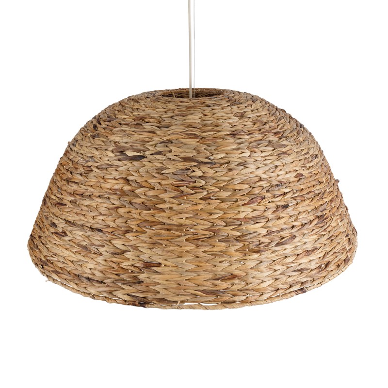 GLOBOSTAR® MANGATA 01848 Boho Κρεμαστό Φωτιστικό Οροφής με Ντουί 1 x E27 AC 220-240V IP20 - Καφέ - Μ90 x Π90 x Υ40cm