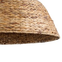 GLOBOSTAR® MANGATA 01848 Boho Κρεμαστό Φωτιστικό Οροφής με Ντουί 1 x E27 AC 220-240V IP20 - Καφέ - Μ90 x Π90 x Υ40cm