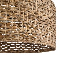 GLOBOSTAR® MANGATA 01850 Boho Κρεμαστό Φωτιστικό Οροφής με Ντουί 1 x E27 AC 220-240V IP20 - Καφέ - Μ90 x Π90 x Υ40cm