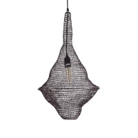 GLOBOSTAR® KENTUCKY 01872 Vintage Κρεμαστό Φωτιστικό Οροφής με Ντουί 1 x E27 AC 220-240V IP20 - Καφέ - Μ35 x Π35 x Υ60cm