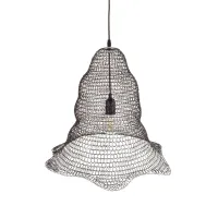 GLOBOSTAR® KENTUCKY 01890 Vintage Κρεμαστό Φωτιστικό Οροφής με Ντουί 1 x E27 AC 220-240V IP20 - Καφέ - Μ50 x Π50 x Υ48cm