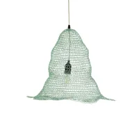 GLOBOSTAR® KENTUCKY 01891 Vintage Κρεμαστό Φωτιστικό Οροφής με Ντουί 1 x E27 AC 220-240V IP20 - Τιρκουάζ - Μ50 x Π50 x Υ48cm