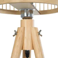 GLOBOSTAR® POPPY 01989 Boho Επιδαπέδιο Φωτιστικό με Ντουί 1 x E27 AC 220-240V IP20 - Μπεζ - Μ58 x Π58 x Υ149cm