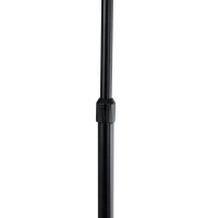 GLOBOSTAR® CORDELIA 02026 Μοντέρνο Επιδαπέδιο Φωτιστικό με Ντουί 1 x E27 AC 220-240V IP20 - Μαύρο & Λευκό - Μ30 x Π38 x Υ180cm