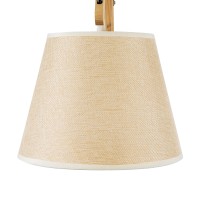 GLOBOSTAR® TALISHA 02028 Μοντέρνο Φωτιστικό Τοίχου - Απλίκα με Ντουί 1 x E27 AC 220-240V IP20 - Μπεζ - Μ100 x Π15 x Υ36cm