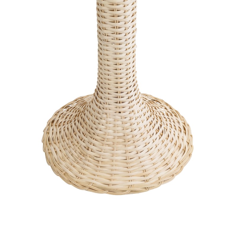 GLOBOSTAR® ALADDIN 02051 Boho Επιδαπέδιο Φωτιστικό με Ντουί 1 x E27 AC 220-240V IP20 - Μπεζ - Μ40 x Π40 x Υ150cm