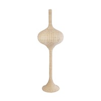 GLOBOSTAR® ALADDIN 02052 Boho Επιδαπέδιο Φωτιστικό με Ντουί 1 x E27 AC 220-240V IP20 - Μπεζ - Μ60 x Π60 x Υ180cm