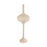 GLOBOSTAR® ALADDIN 02052 Boho Επιδαπέδιο Φωτιστικό με Ντουί 1 x E27 AC 220-240V IP20 - Μπεζ - Μ60 x Π60 x Υ180cm