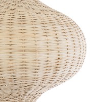 GLOBOSTAR® ALADDIN 02052 Boho Επιδαπέδιο Φωτιστικό με Ντουί 1 x E27 AC 220-240V IP20 - Μπεζ - Μ60 x Π60 x Υ180cm