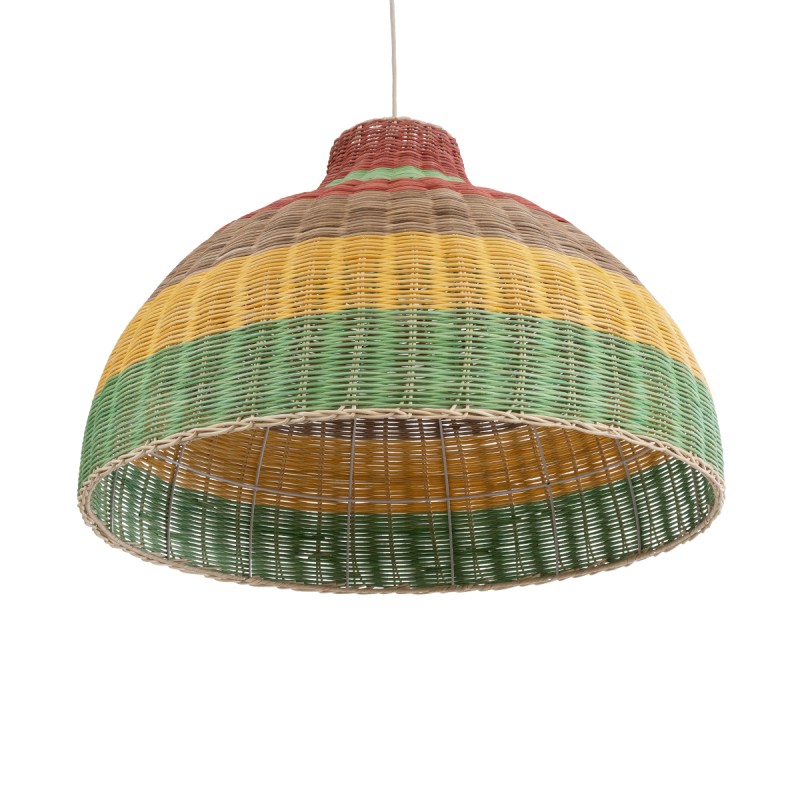 GLOBOSTAR® CABALLEROS 02054 Boho Κρεμαστό Φωτιστικό Οροφής με Ντουί 1 x E27 AC 220-240V IP20 - Πολύχρωμο - Μ70 x Π70 x Υ48cm