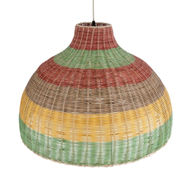 GLOBOSTAR® CABALLEROS 02054 Boho Κρεμαστό Φωτιστικό Οροφής με Ντουί 1 x E27 AC 220-240V IP20 - Πολύχρωμο - Μ70 x Π70 x Υ48cm