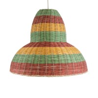 GLOBOSTAR® CABALLEROS 02058 Boho Κρεμαστό Φωτιστικό Οροφής με Ντουί 1 x E27 AC 220-240V IP20 - Πολύχρωμο - Μ70 x Π70 x Υ60cm
