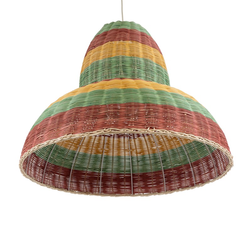 GLOBOSTAR® CABALLEROS 02058 Boho Κρεμαστό Φωτιστικό Οροφής με Ντουί 1 x E27 AC 220-240V IP20 - Πολύχρωμο - Μ70 x Π70 x Υ60cm