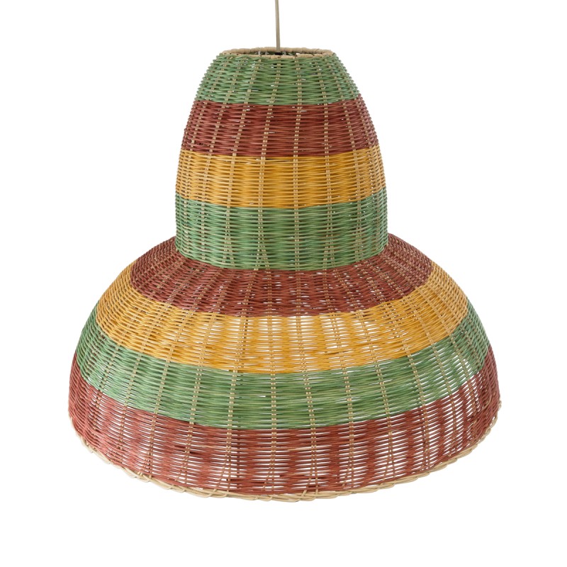 GLOBOSTAR® CABALLEROS 02058 Boho Κρεμαστό Φωτιστικό Οροφής με Ντουί 1 x E27 AC 220-240V IP20 - Πολύχρωμο - Μ70 x Π70 x Υ60cm
