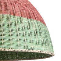 GLOBOSTAR® CABALLEROS 02062 Boho Κρεμαστό Φωτιστικό Οροφής με Ντουί 1 x E27 AC 220-240V IP20 - Πολύχρωμο - Μ100 x Π100 x Υ53cm