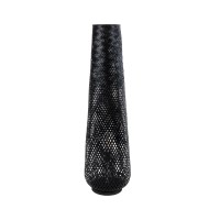 GLOBOSTAR® MAMIZU 02110 Boho Επιδαπέδιο Φωτιστικό με Ντουί 1 x E27 AC 220-240V IP20 - Μαύρο - Μ28 x Π28 x Υ93cm