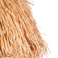 GLOBOSTAR® GUADELOUPE 02155 Boho Κρεμαστό Φωτιστικό Οροφής με Ντουί 1 x E27 AC 220-240V IP20 - Καφέ - Μ80 x Π80 x Υ60cm