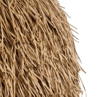 GLOBOSTAR® GUADELOUPE 02159 Boho Κρεμαστό Φωτιστικό Οροφής με Ντουί 1 x E27 AC 220-240V IP20 - Μπεζ - Μ120 x Π120 x Υ100cm
