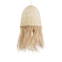 GLOBOSTAR® AREMBEPE 02179 Boho Κρεμαστό Φωτιστικό Οροφής με Ντουί 1 x E27 AC 220-240V IP20 - Μπεζ - Μ60 x Π60 x Υ130cm