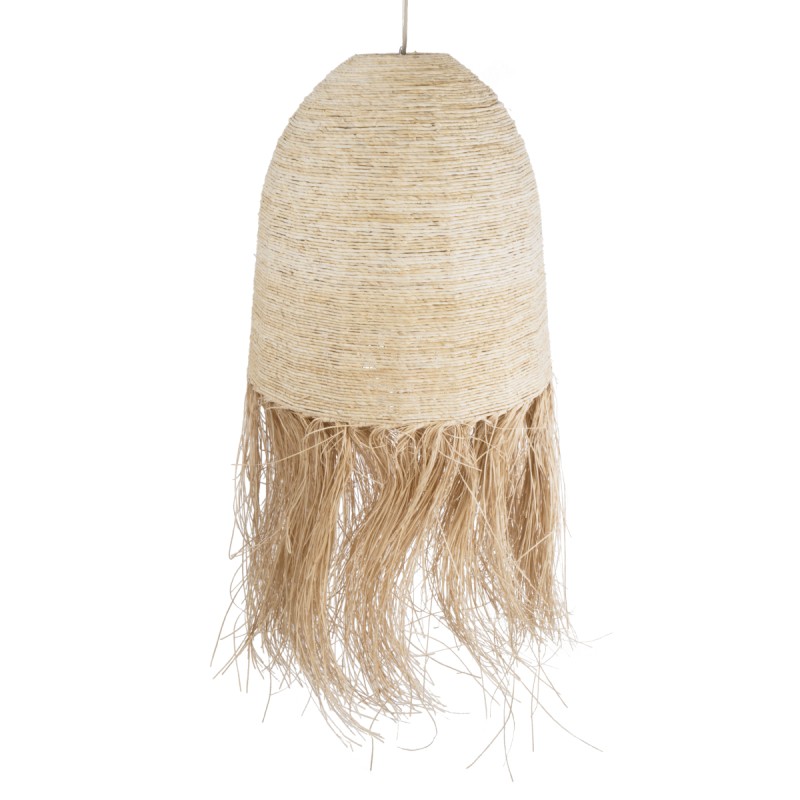 GLOBOSTAR® AREMBEPE 02179 Boho Κρεμαστό Φωτιστικό Οροφής με Ντουί 1 x E27 AC 220-240V IP20 - Μπεζ - Μ60 x Π60 x Υ130cm