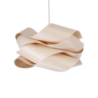 GLOBOSTAR® SARDIGNA 02181 Boho Κρεμαστό Φωτιστικό Οροφής με Ντουί 1 x E27 AC 220-240V IP20 - Μπεζ - Μ60 x Π60 x Υ30cm