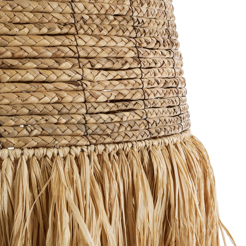 GLOBOSTAR® PORTOFERRAIO 02190 Boho Κρεμαστό Φωτιστικό Οροφής με Ντουί 1 x E27 AC 220-240V IP20 - Μπεζ - Μ60 x Π60 x Υ120cm