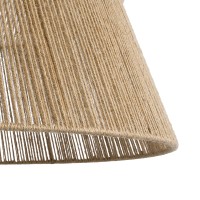 GLOBOSTAR® BISBEE 02205 Boho Κρεμαστό Φωτιστικό Οροφής με Ντουί 1 x E27 AC 220-240V IP20 - Μπεζ - Μ80 x Π80 x Υ48cm