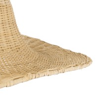 GLOBOSTAR® ESPARGOS 02214 Boho Κρεμαστό Φωτιστικό Οροφής με Ντουί 1 x E27 AC 220-240V IP20 - Μπεζ - Μ70 x Π70 x Υ35cm