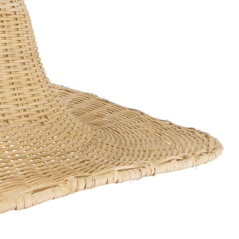 GLOBOSTAR® ESPARGOS 02214 Boho Κρεμαστό Φωτιστικό Οροφής με Ντουί 1 x E27 AC 220-240V IP20 - Μπεζ - Μ70 x Π70 x Υ35cm
