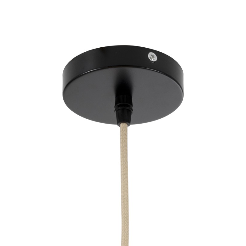 GLOBOSTAR® ESPARGOS 02214 Boho Κρεμαστό Φωτιστικό Οροφής με Ντουί 1 x E27 AC 220-240V IP20 - Μπεζ - Μ70 x Π70 x Υ35cm