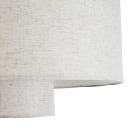 GLOBOSTAR® MARIGOLD 02226 Boho Κρεμαστό Φωτιστικό Οροφής με Ντουί 1 x E27 AC 220-240V IP20 - Λευκό - Μ48 x Π48 x Υ27cm