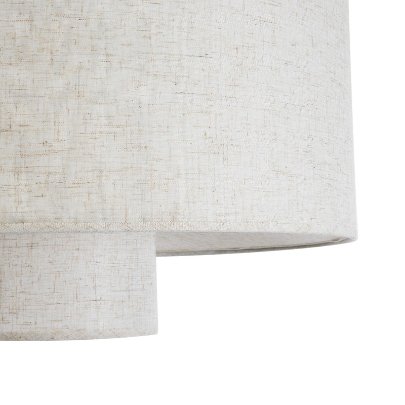 GLOBOSTAR® MARIGOLD 02226 Boho Κρεμαστό Φωτιστικό Οροφής με Ντουί 1 x E27 AC 220-240V IP20 - Λευκό - Μ48 x Π48 x Υ27cm
