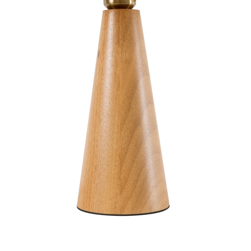 GLOBOSTAR® KAUAI 02229 Boho Επιτραπέζιο Φωτιστικό Πορτατίφ με Ντουί 1 x E27 AC 220-240V IP20 - Μπεζ - Μ38 x Π30 x Υ48cm