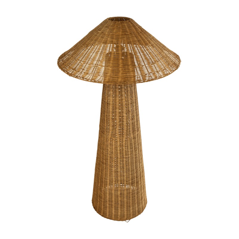 GLOBOSTAR® PERU 02235 Boho Επιδαπέδιο Φωτιστικό με Ντουί 1 x E27 AC 220-240V IP20 - Μπεζ - Μ73 x Π73 x Υ135cm