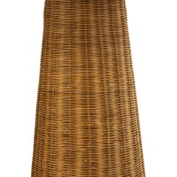 GLOBOSTAR® PERU 02235 Boho Επιδαπέδιο Φωτιστικό με Ντουί 1 x E27 AC 220-240V IP20 - Μπεζ - Μ73 x Π73 x Υ135cm