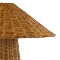 GLOBOSTAR® PERU 02235 Boho Επιδαπέδιο Φωτιστικό με Ντουί 1 x E27 AC 220-240V IP20 - Μπεζ - Μ73 x Π73 x Υ135cm