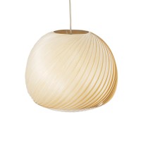 GLOBOSTAR® KAILANI 02242 Boho Κρεμαστό Φωτιστικό Οροφής με Ντουί 1 x E27 AC 220-240V IP20 - Μπεζ - Μ40 x Π40 x Υ30cm