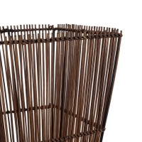 GLOBOSTAR® PALMA 02275 Boho Επιδαπέδιο Φωτιστικό με Ντουί 2 x E27 AC 220-240V IP20 - Καφέ - Μ30 x Π30 x Υ130cm