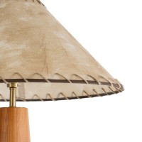 GLOBOSTAR® MASPALOMAS 02292 Boho Επιδαπέδιο Φωτιστικό με Ντουί 1 x E27 AC 220-240V IP20 - Καφέ & Μπεζ - Μ55 x Π55 x Υ145cm