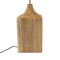GLOBOSTAR® LAFRONTERA 02313 Boho Επιτραπέζιο Φωτιστικό Πορτατίφ με Ντουί 1 x E27 AC 220-240V IP20 - Μπεζ - Μ50 x Μ50 x Υ60cm