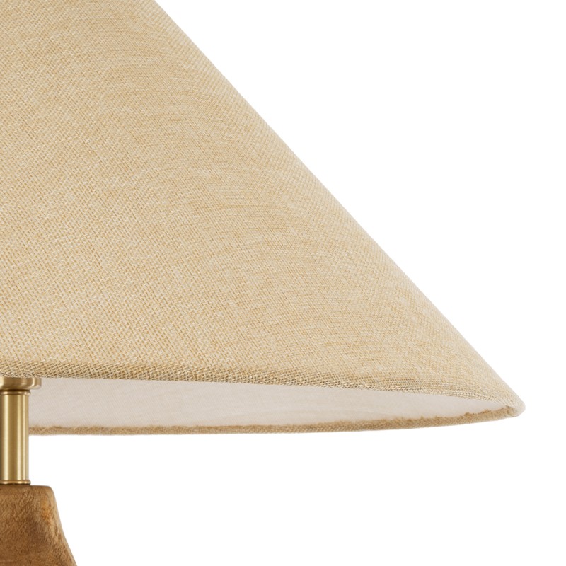 GLOBOSTAR® LAFRONTERA 02314 Boho Επιδαπέδιο Φωτιστικό με Ντουί 1 x E27 AC 220-240V IP20 - Καφέ & Μπεζ - Μ55 x Π55 x Υ140cm