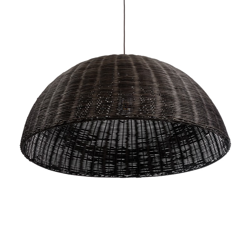GLOBOSTAR® MONTANA 02382 Boho Κρεμαστό Φωτιστικό Οροφής με Ντουί 1 x E27 AC 220-240V IP20 - Καφέ - Μ80 x Π80 x Υ40cm